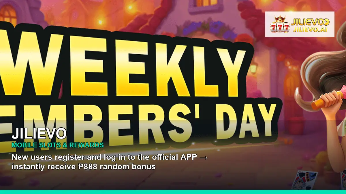 JILIEVO mobile slots promotion for Philippine players